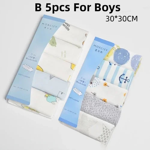 Cotton Newborn Baby Towels Saliva Towel Nursing Towel Baby Boys Girls Bebe Toalha Washcloth Handkerchief Cloth Wipes